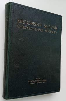 Místopisný slovník Československé republiky