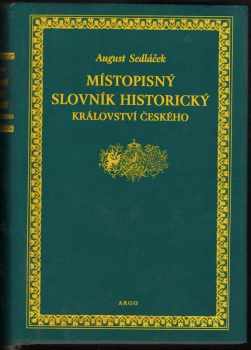 Místopisný slovník historický království českého