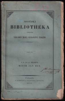Joseph Alexander von Helfert: Mistr Jan Hus, aneb, Počátkové církevního rozdvojení v Čechách