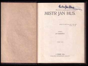 Jan Karafiát: Mistr Jan Hus