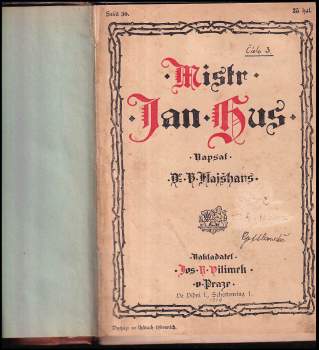 Václav Flajšhans: Mistr Jan řečený Hus z Husince
