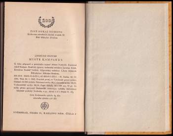 Zikmund Winter: Mistr Kampanus