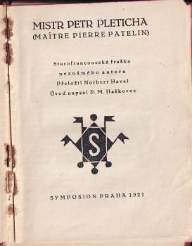 Mistr Petr Pleticha