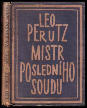 Leo Perutz: Mistr Posledního soudu