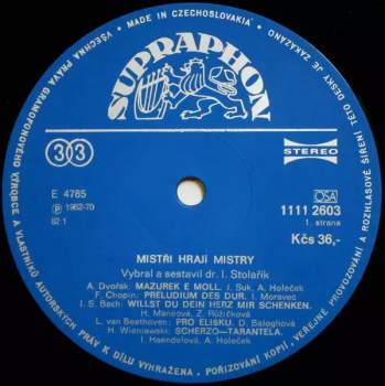 Various: Mistři Hrají Mistry