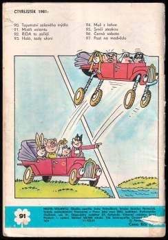 Ljuba Štíplová: Mistři volantu - Čtyřlístek 91