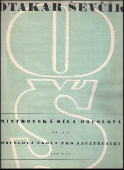 Mistrovská díla houslová, opus 6