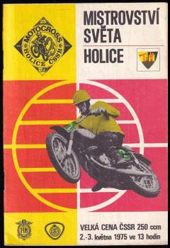 Mistrovství světa Motocross Holice v Čechách 28.7.1963