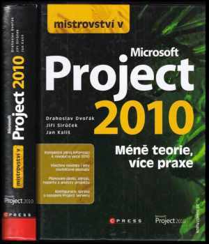 Drahoslav Dvořák: Mistrovství v Microsoft Project 2010