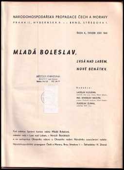 Karel Vik: Mladá Boleslav, Lysá nad Labem, Nové Benátky