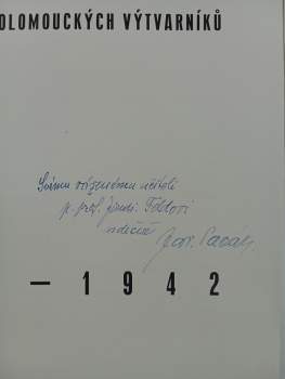 Jaroslav Pacák: Mladé umění na Hané