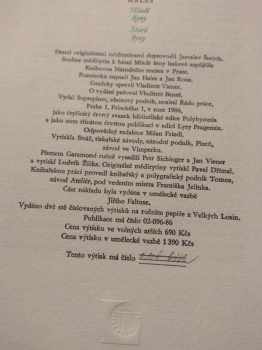 František Halas: Mladé ženy ; Staré ženy