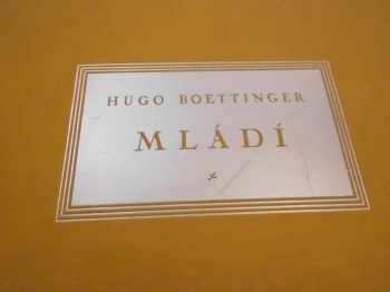 Hugo Boettinger: Mládí