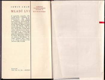 Irwin Shaw: Mladí lvi