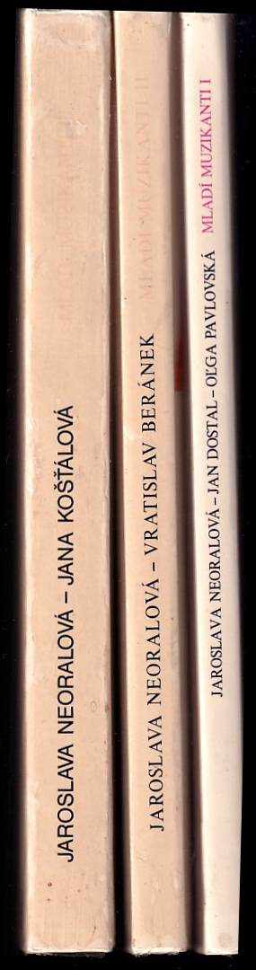 Mladí muzikanti II + III - knížka o hudbě pro 2. a 3. ročník lidových škol umění - Jaroslava Neoralová, Jana Košťálová (1987, Státní pedagogické nakladatelství) - ID: 282507