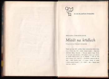 Helena Šmahelová: Mládí na křídlech
