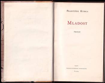 František Kubka: Mladost