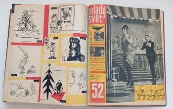 Josef Höller: Mladý svět - 1961 - III. ročník - čísla 1-52 - KOMPLETNÍ ROČNÍK