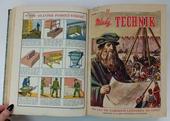 Vladimír Babula: Mladý Technik, ročník 6, 1952