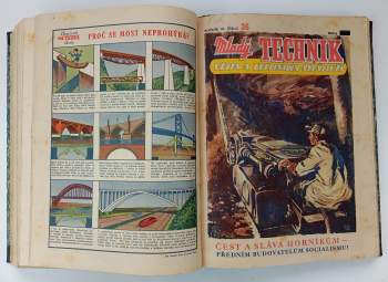 Vladimír Babula: Mladý Technik, ročník 6, 1952