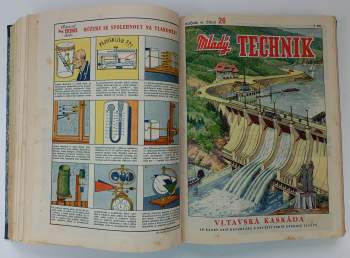 Vladimír Babula: Mladý Technik, ročník 6, 1952