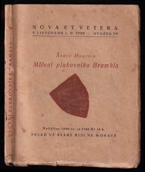 André Maurois: Mlčení plukovníka Brambla