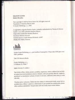 Robert Bryndza: Mlha nad Shadow Sands