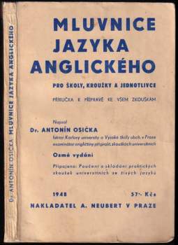 Mluvnice jazyka anglického pro školy, kroužky a jednotlivce