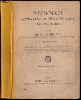 Mluvnice jazyka českého pro vyšší třídy středních škol