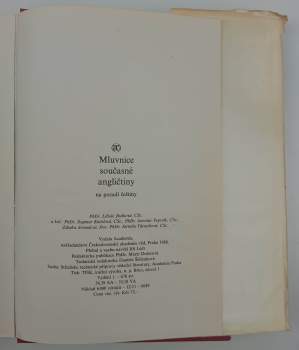 Libuše Dušková: Mluvnice současné angličtiny na pozadí češtiny