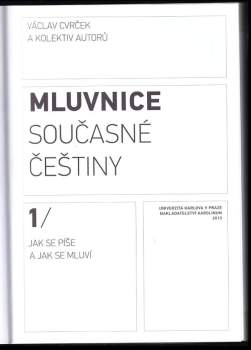 Václav Cvrček: Mluvnice současné češtiny