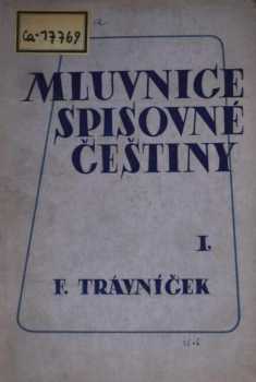 František Trávníček: Mluvnice spisovné češtiny