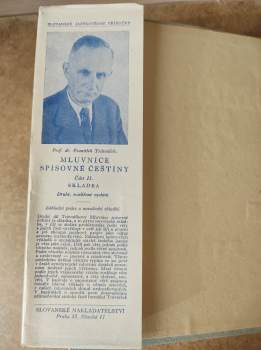 František Trávníček: Mluvnice spisovné češtiny