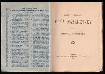Marcel Prévost: Mlýn nazaretský