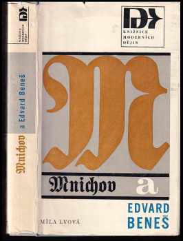 Mnichov a Edvard Beneš