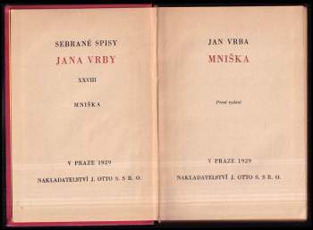 Jan Vrba: Mniška