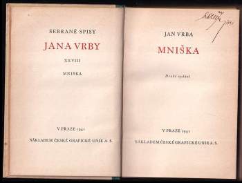 Jan Vrba: Mniška