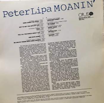 Peter Lipa: Moanin'