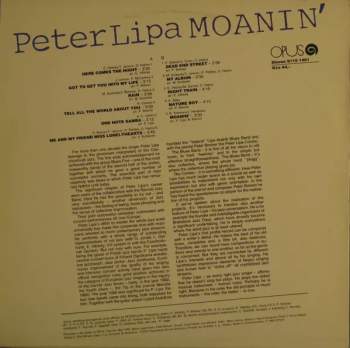 Peter Lipa: Moanin'