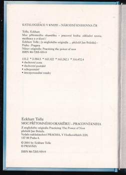 Eckhart Tolle: Moc přítomného okamžiku