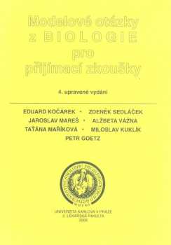 Modelové otázky z biologie pro přijímací zkoušky