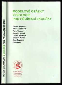 Jaroslav Mareš: Modelové otázky z biologie pro přijímací zkoušky