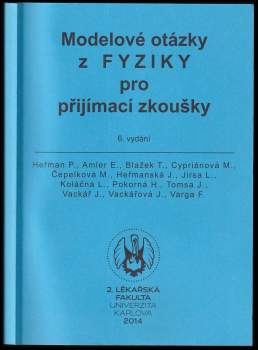Modelové otázky z fyziky pro přijímací zkoušky