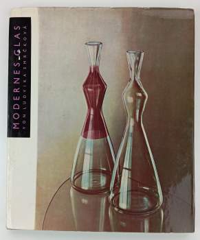 Modernes Glas von Ludvika Smrčková