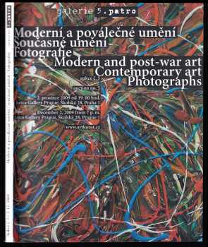 Moderní a poválečné umění Současné umění Fotografie - Modern and post-war art Contemporary art Photographs - galerie 5. patro - aukce č. 5