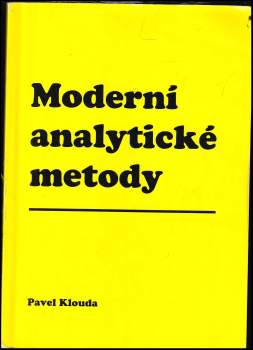 Moderní analytické metody