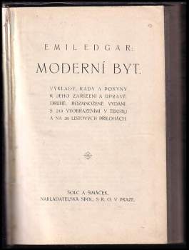 Emil Edgar: Moderní byt