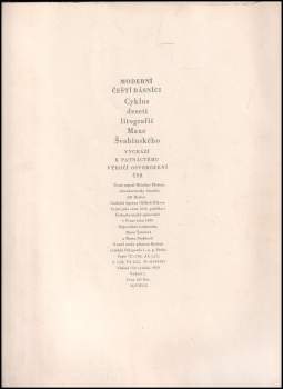Jiří Brabec: Moderní čeští básníci