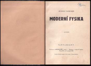Rudolf Faukner: Moderní fysika