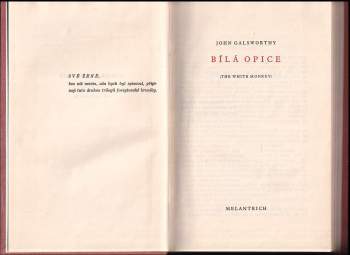 John Galsworthy: Moderní komedie
